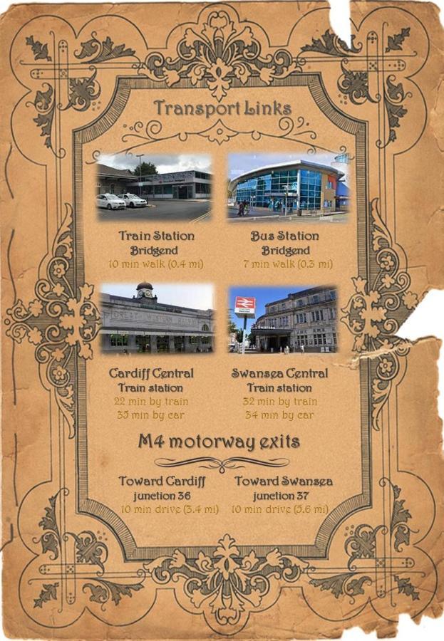 ברידג'נד Town Cottage Ground Floor Appartment מראה חיצוני תמונה